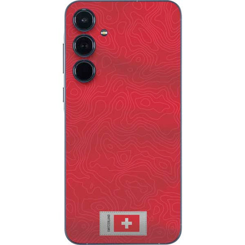 Switzerland Soccer Flag Galaxy A55 5G Skin